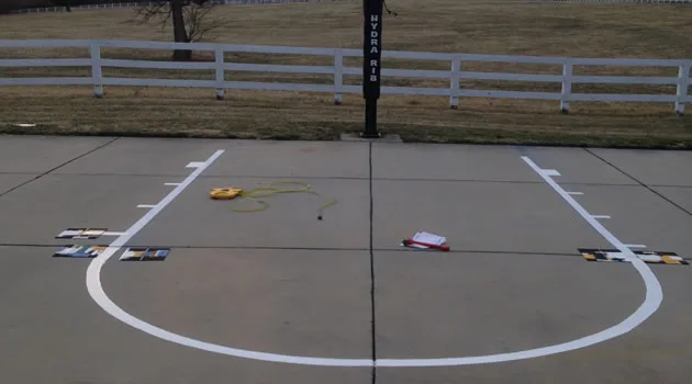 Basketball Court Striping to Legal Specs — Asphalt Courts
