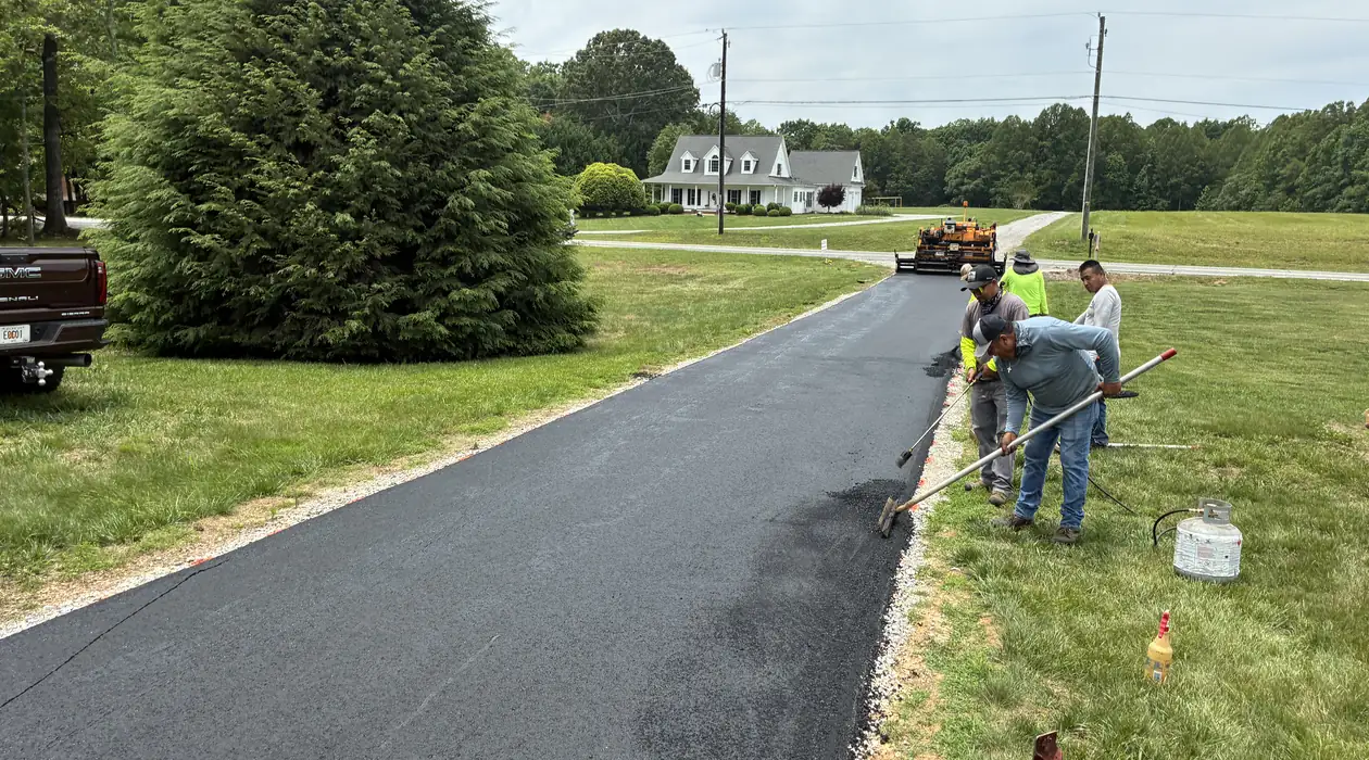 Residential Driveway Paving — Driveway Paving