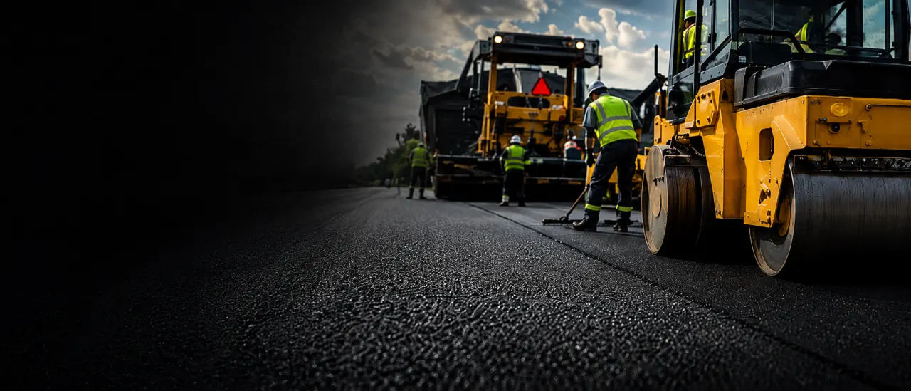 New Asphalt Paving by American Asphalt